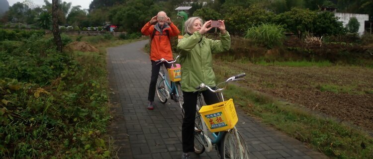 Cycling in Yangshuo