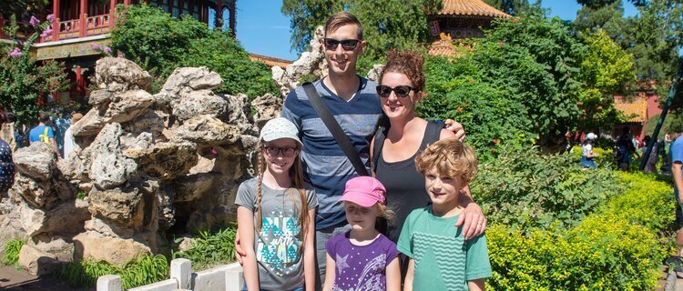 Visiting the Imperial Garden
