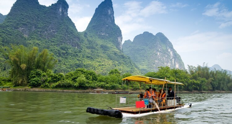 Bamboo Raft along the Li River