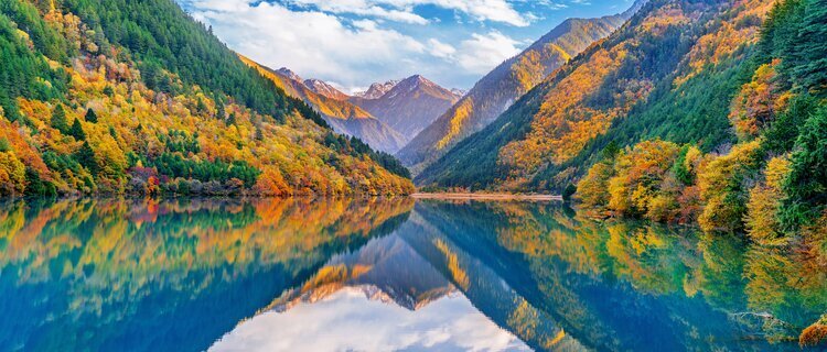 Jiuzhaigou Valley in October