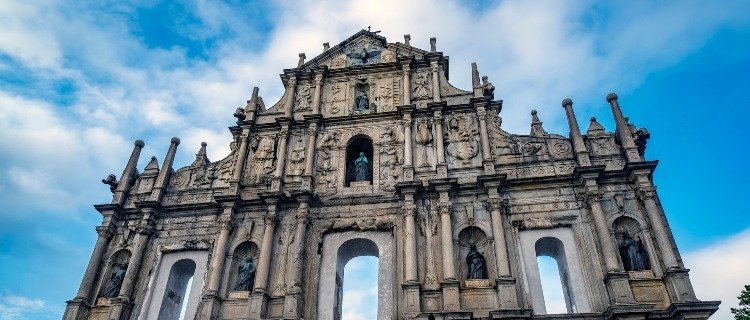 Ruins of St Paul Cathedral