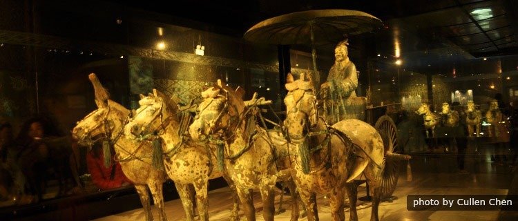 Bronze Chariots and Horses