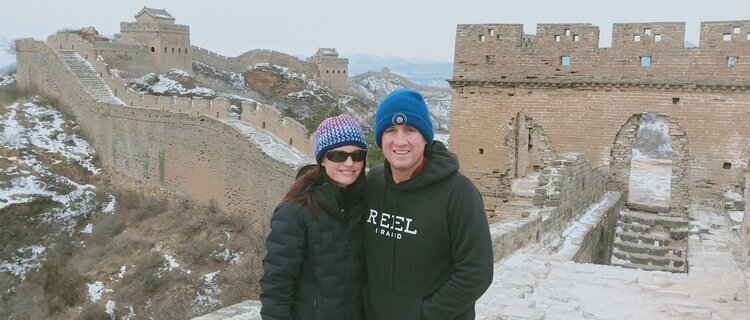 Visiting the Great Wall in Winter