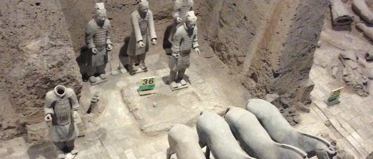 Excavated Underground Terracotta Army