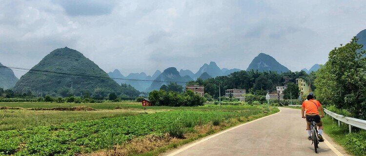 Cycling in Yangshuo