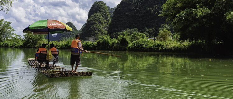Yulong River Bamboo Rafting