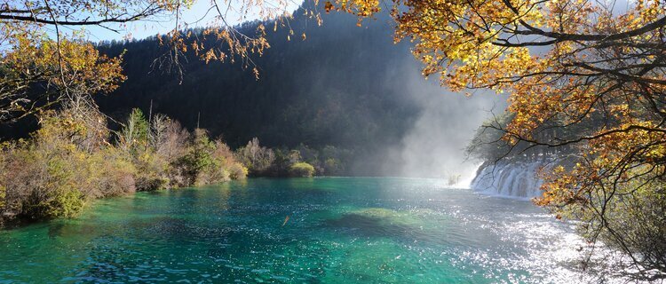 Jiuzhaigou Valley in September