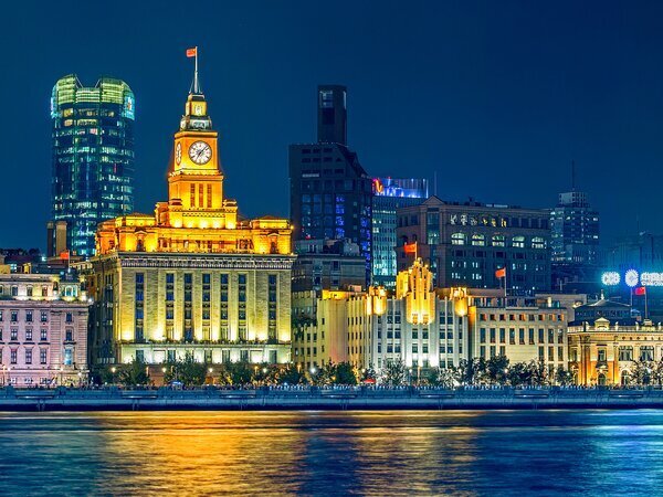 The Bund at night