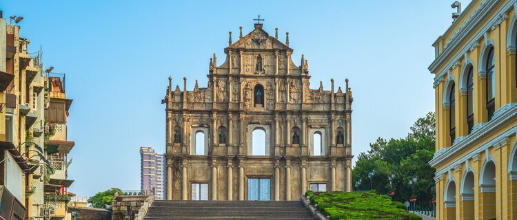 ruins of St. Paul's