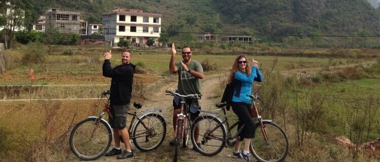 Cycling in Yangshuo