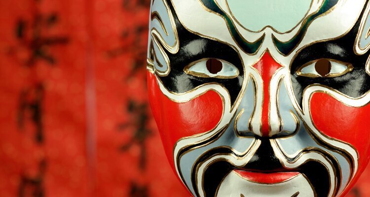 peking opera facial makeup 