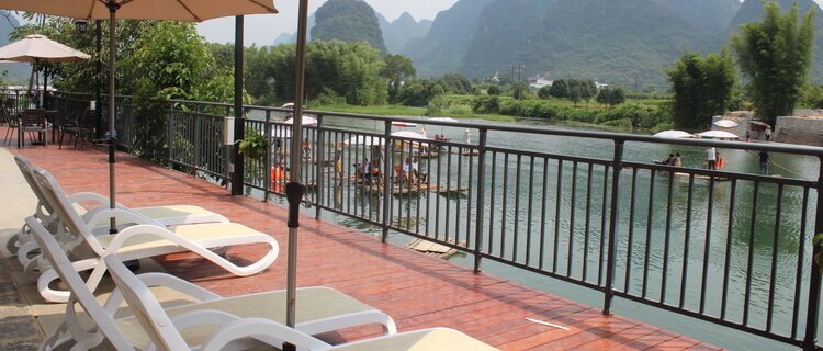 Guilin is hot in July