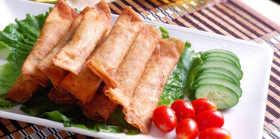 Fried Tofu Skin Rolls