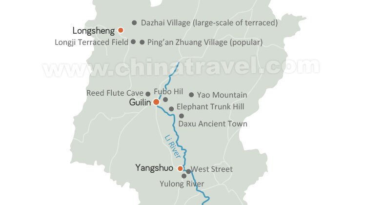 5-Day Essential Guilin Tour and Li River Hiking Adventure — real travel scene