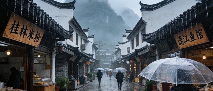 Guilin in January