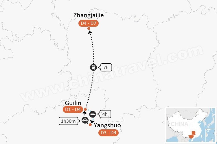 3-Day Essential Guilin & Yangshuo Tour — real travel scene