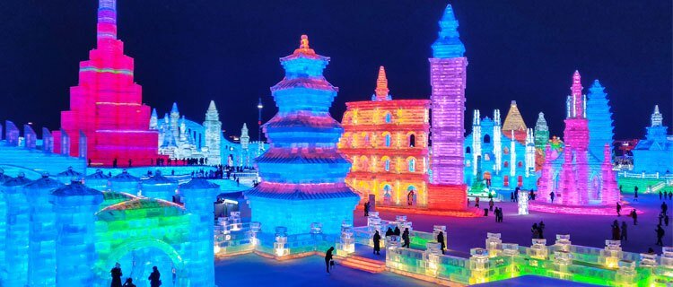 Harbin's Ice Wonderland Tour — real travel scene