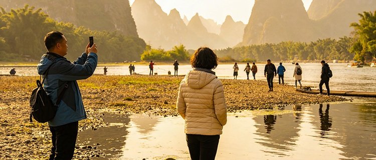 Li River in February