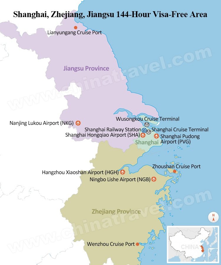 144-hour visa-free transit route