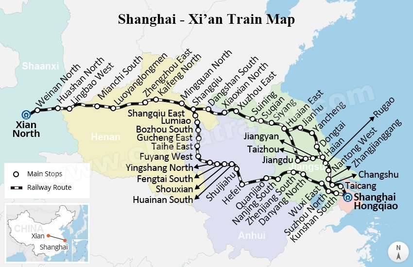 Xi'an Tour from Beijing by Round Trip Bullet Train, Beijing to Xian Tour — real travel scene