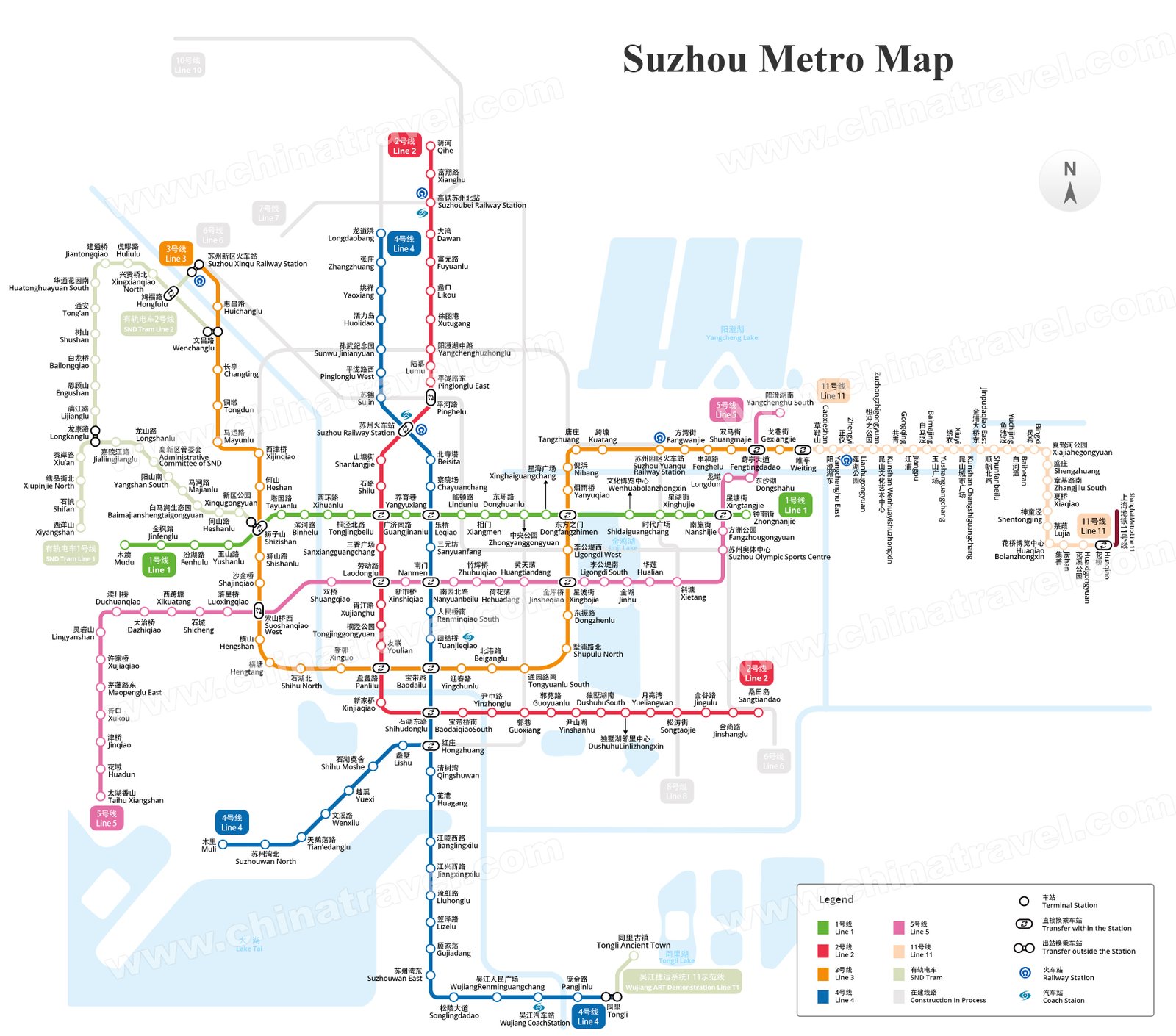 Suzhou Metro Map