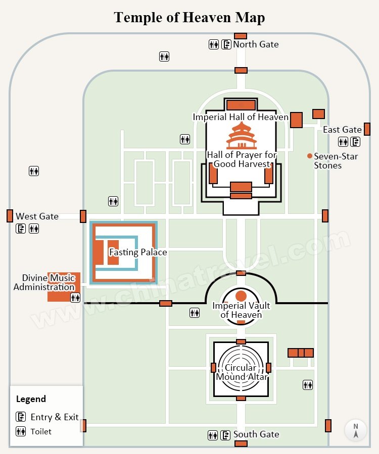 Temple of Heaven Map