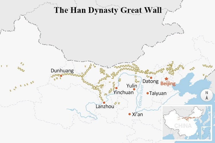 The Han Dynasty Great Wall
