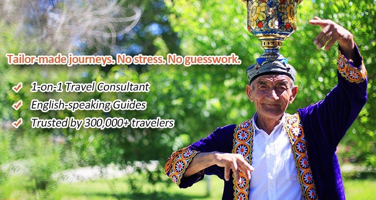 Golden Silk Road — real travel scene