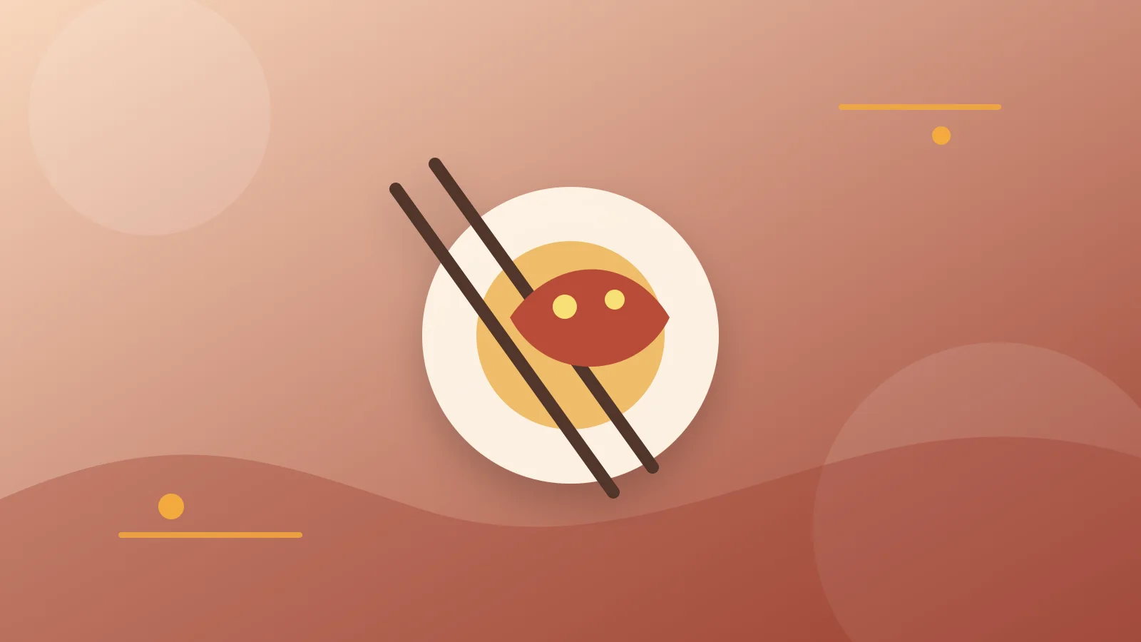 Original illustrated planning visual for Chinese Table Manners; not a documentary photograph