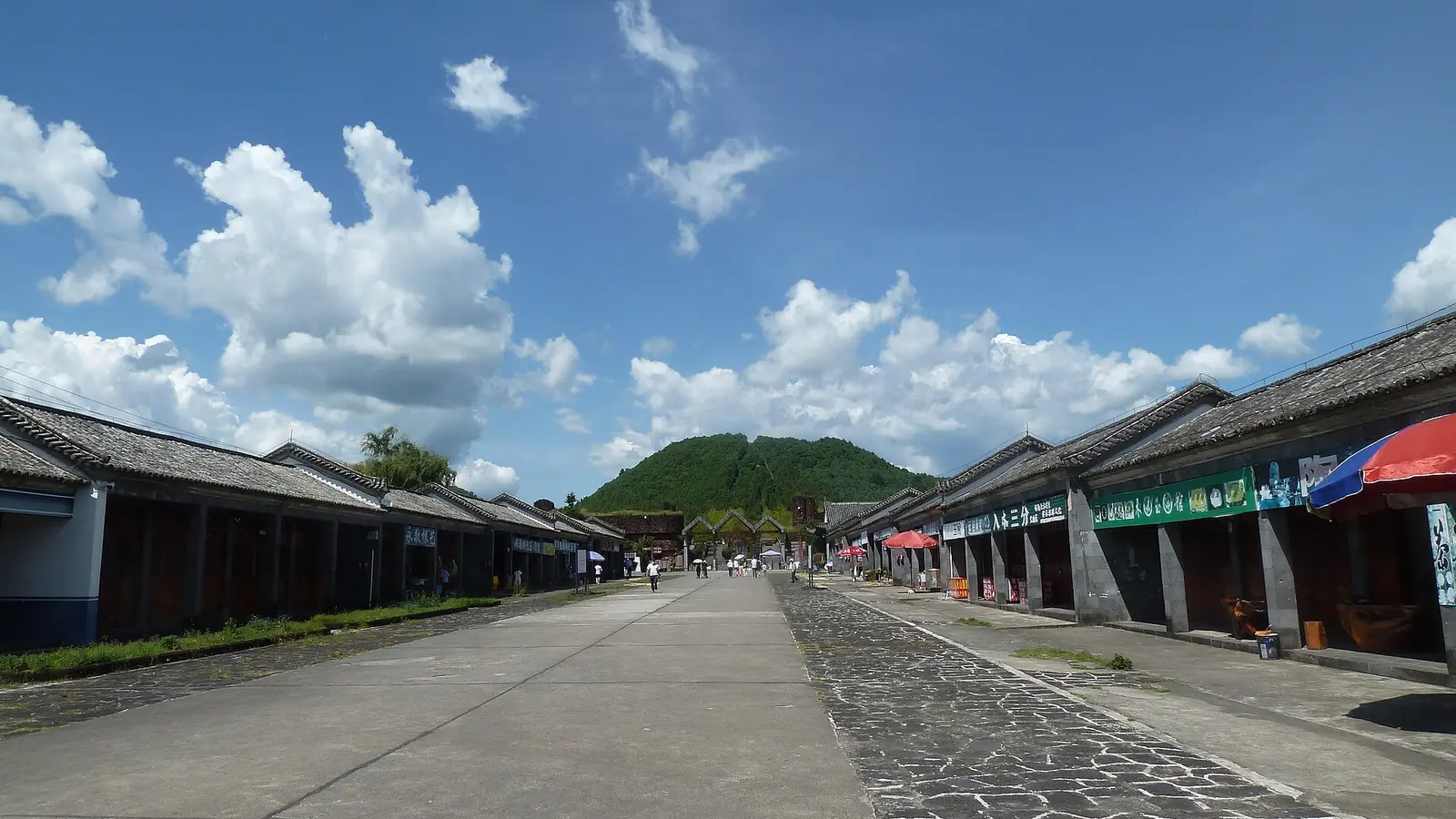 Green volcanic cone in the Tengchong Volcano Cluster